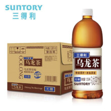 plus会员:三得利无糖0脂 原味乌龙茶1.25L*6瓶