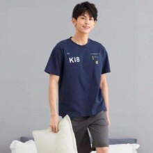 PLUS会员：都市丽人 男士休闲家居服套装 4H12A3 多色可选
