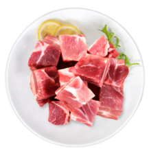 金锣 国产无颈前排500g 冷冻免切猪排骨 猪肉生鲜 糖醋排骨食材