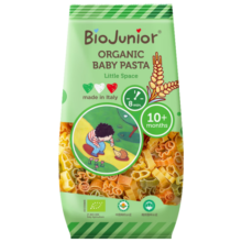 碧欧奇 (Biojunior)意大利进口 婴幼儿双有机辅食意面 小太空 200g