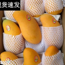 plus会员：甜萌果蔬 广西金煌芒芒果 新鲜水果带箱 精选大果 单果200g+ 带箱5斤
