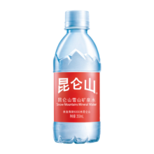 昆仑山 【新装钜惠】 饮用天然矿泉水500ml*24瓶 整箱 雪山弱碱水矿泉水 昆仑山350ml*24*1箱