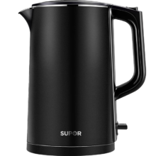 plus：苏泊尔（SUPOR）电水壶 双层防烫 烧水壶 全钢无缝内胆  SW-17J419 1.7L