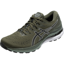 亚瑟士ASICS男鞋跑鞋稳定支撑运动鞋跑步鞋透气 GEL-KAYANO 28【HB】 绿色/黑色 41.5