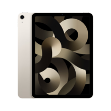 Apple iPad Air 10.9英寸平板电脑 2022年款 第5代（256GB WLAN版/M1芯片/MM9P3CH/A）星光色