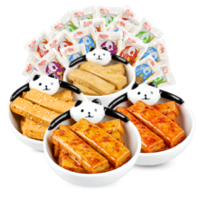 需首单、Plus会员:香香嘴Q弹豆干多口味500g