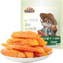 PLUS会员：三只松鼠 红薯干 500g*1袋