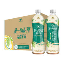 统一 阿萨姆 青提茉莉 水果奶茶 450ml*15瓶 整箱装