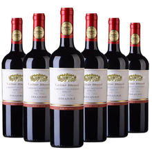 名庄单瓶不到50元：伊拉苏酒庄 窖藏 赤霞珠梅洛 干红葡萄酒 750ml*6瓶 整箱装
