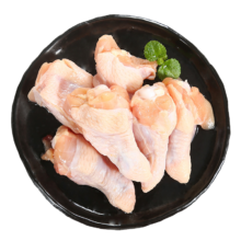 plus会员:上鲜 鸡翅根 1kg/袋 冷冻 出口级 *4件