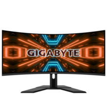 技嘉（GIGABYTE）34英寸准4K 显示器直面IPS/曲面21:9战术带鱼屏游戏 内置音箱 G34WQC A 曲面带鱼屏/1ms/144HZ