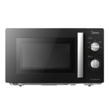 美的（Midea）变频微波炉家用便捷操作 一级能效 800W大火力 360°转盘加热 【双旋钮变频】20L