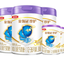 金领冠 珍护 幼儿配方奶粉 3段 808g*3+130g*2