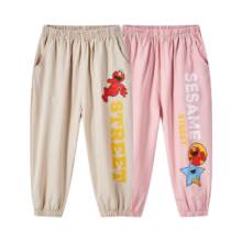 SESAME STREET 芝麻街 儿童夏季运动裤 2条