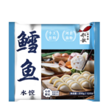 船歌鱼水饺 船歌鱼 鳕鱼水饺 230g/袋 12只