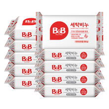 88VIP会员：B&B 保宁 洗衣洋槐香皂 200G*10（5块*2件）