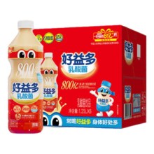 好益多 0脂肪乳酸菌饮品1.25L*1瓶