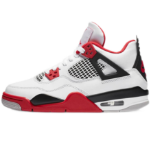 耐克（NIKE） Air Jordan 4 GS AJ 4 乔4 篮球鞋 火焰红408452-160 38