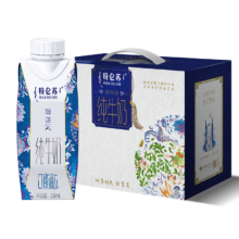 plus会员，概率券:蒙牛特仑苏 嗨Milk脱脂纯牛奶京绣版250ml×10盒*2件
