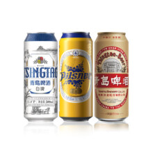 puls会员：青岛啤酒 白啤 500ml*4听+皮尔森 500ml*4听+国潮罐 500ml*4听