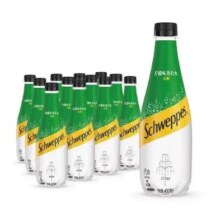 17日20点、京东百亿补贴：可口可乐（Coca-Cola）怡泉 Schweppes 无糖零卡 苏打水汽水饮料 400mL*12瓶 怡泉柠檬味