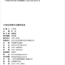 方洲新概念畅销20周年：小学生优秀作文精华范本