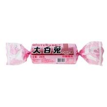 大白兔巨型奶糖 红豆味礼物糖果休闲食品年货上海特产 200g（约36颗）