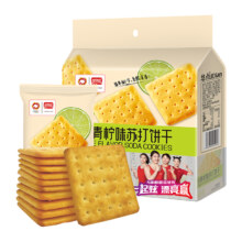 限地区、88VIP：盼盼 小青柠苏打饼干 咸味零食450g*1袋