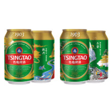 青岛啤酒经典1903 330mL 24罐+赠品6罐