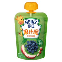 亨氏（Heinz）乐维滋婴儿辅食儿童营养果泥（-1） 果泥120g*14礼盒装