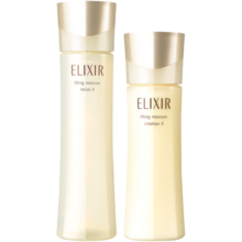 怡丽丝尔（ELIXIR）优悦活颜弹润水乳套装滋润水170ml+乳130ml 护肤礼物