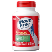 plus会员：京东国际Move Free益节氨糖软骨素维骨力120粒*3件