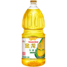 金龙鱼玉米胚芽油1.8L家用小瓶装植物油炒菜烹饪色拉油食用油