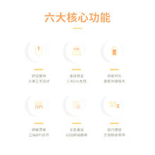 Founder 方正 鼠标无线轻音男女生笔记本电脑台式机办公便携士商务通用