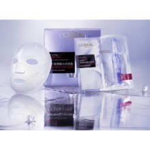 欧莱雅 淡化细纹玻尿酸补水保湿安瓶面膜10片*6件 赠40片同款