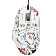 罗技（G） G502 HERO主宰者 游戏鼠标  电竞鼠标 吃鸡鼠标 RGB炫彩 有线鼠标DIY贴纸 G502HERO-【含暴走贴膜】