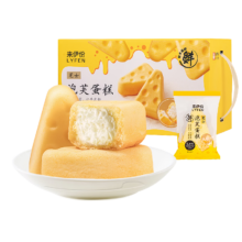 PLUS会员：来伊份 芝士味泡芙蛋糕450g/箱
