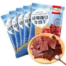 荷美尔（Hormel）轻享薄切牛肉干 休闲办公室零食 牛肉干 手撕风干牛肉干 休闲零食 一抹咸香 35g *10包
