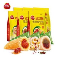 三全 龙舟粽子甜粽组合 200g*2袋（4只）