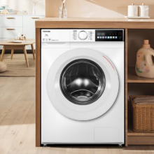 PLUS会员：TOSHIBA 东芝 玉兔单洗 DG-10T13BF 滚筒洗衣机全自动 超薄全嵌 10公斤