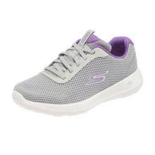 斯凯奇Skechers薄款透气网布户外休闲鞋轻质舒适缓震运动健步鞋女