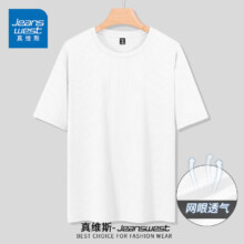 plus会员：真维斯（JEANSWEST）t恤冰丝款 *4件  多色可选