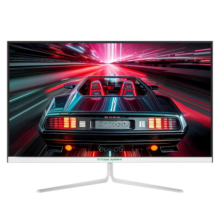 泰坦军团（TITAN ARMY）  27英寸 2K 180Hz 电竞显示器 FAST IPS 高刷办公游戏屏95%P3 1ms响应  白色电脑显示器 27G2R