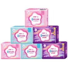 月月舒绵绵熊卫生巾女整箱日夜用整箱组合装正品官方旗舰店姨妈巾