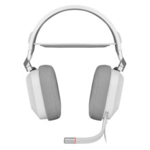 美商海盗船 (USCORSAIR) HS80 RGB 白色 游戏耳机 /USB连接 杜比音效 麦克风 多平台支持 线控