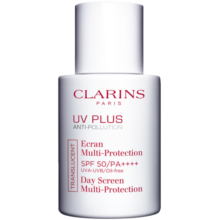 娇韵诗（CLARINS）抗污染防晒霜SPF50透明色30ml清透隔离彩妆防晒乳女生送礼