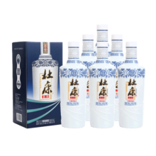 杜康老窖尊享版酒 纯粮酒 50度浓香型白酒 500ml*6瓶整箱装（无礼袋） 50度 500mL 6瓶 整箱装