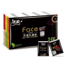 微信小程序：洁柔 手帕纸巾 便携无香 24包 1条