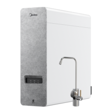 美的（Midea）净水器家用净水机白泽1200G 6年RO反渗透 厨下式净水器直饮净饮机 大通量3L/分