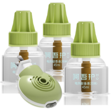 植护 电蚊香液无线电驱蚊液  3液+1器